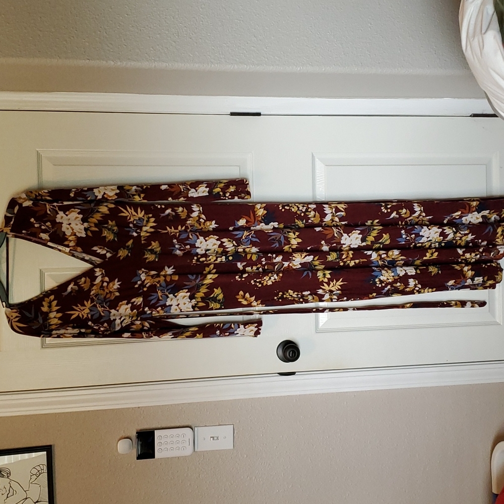 Maxi Maternity Floral Dress